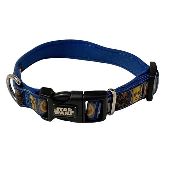 Star Wars Dog Collar For Small Dogs Blue Size Small Various Characters - Picture 1 of 6